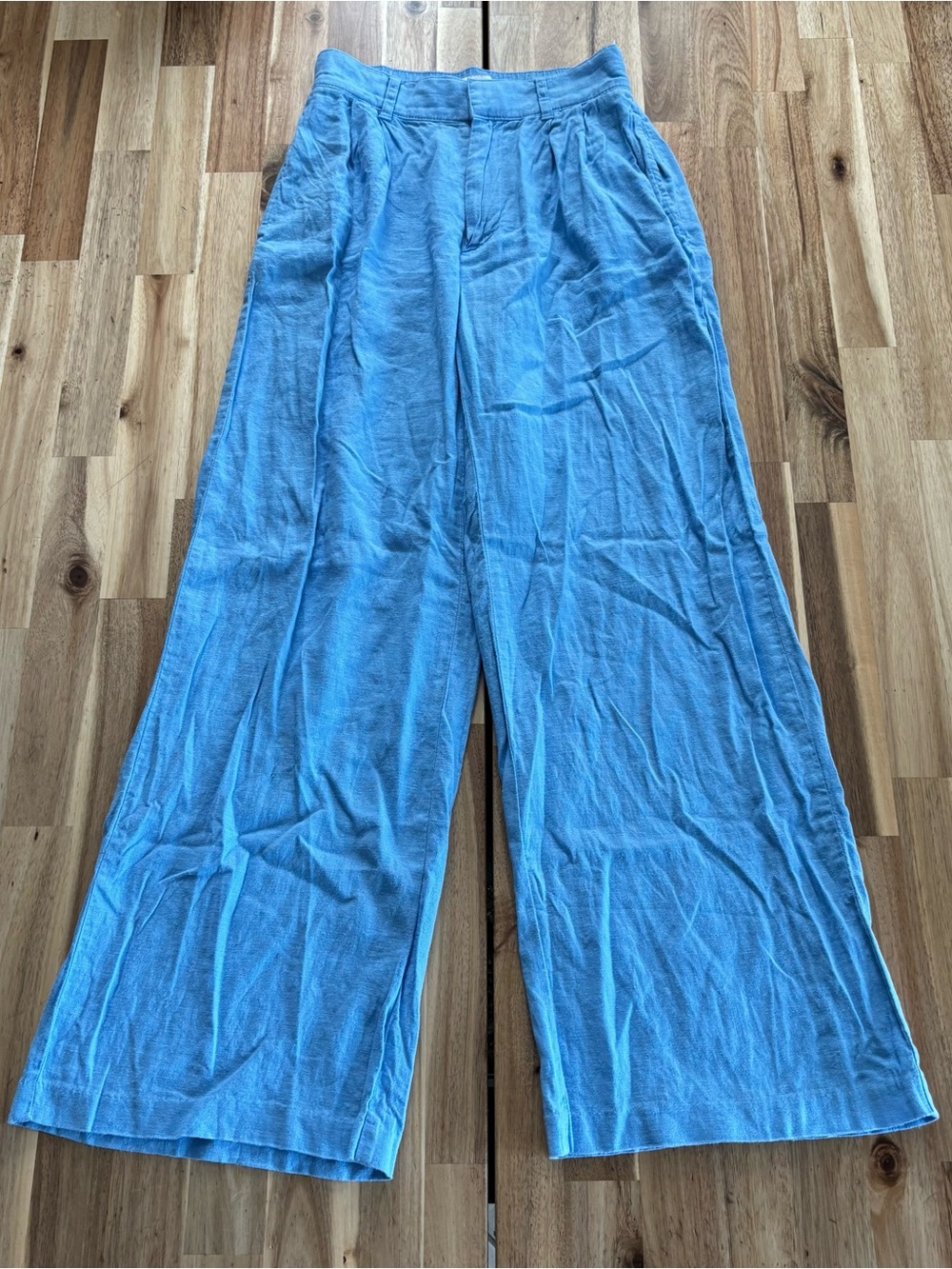 A&F Linen Blend Trousers‎